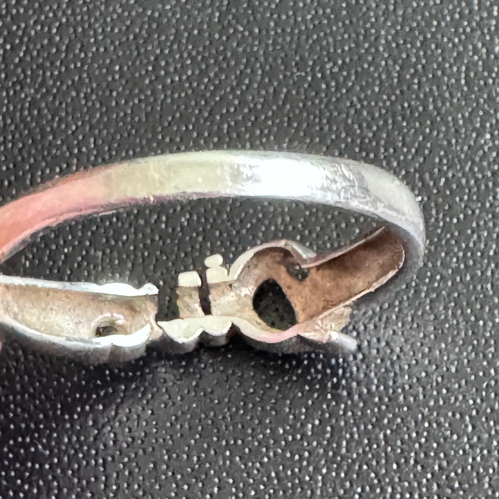 925 Silver”Diva”Ring size 8.5 - Picture 4 of 5